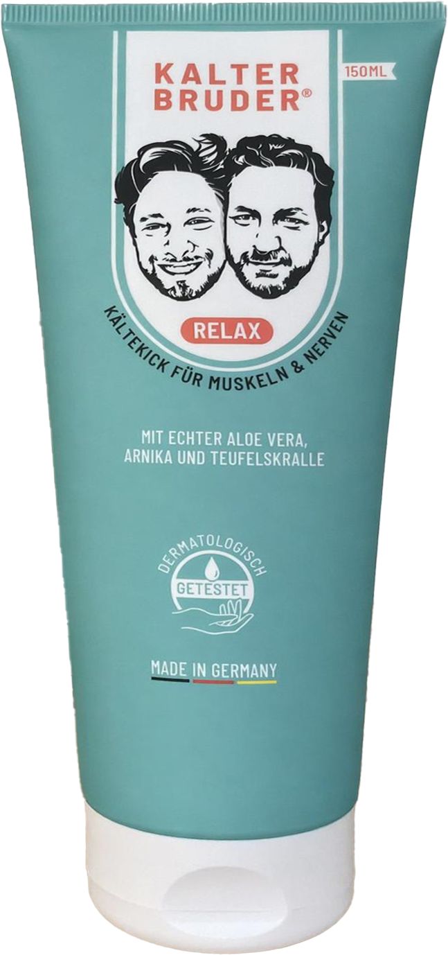 Kalter Bruder® Kühlgel bei Nervenschmerzen und RLS 150 ml Gel