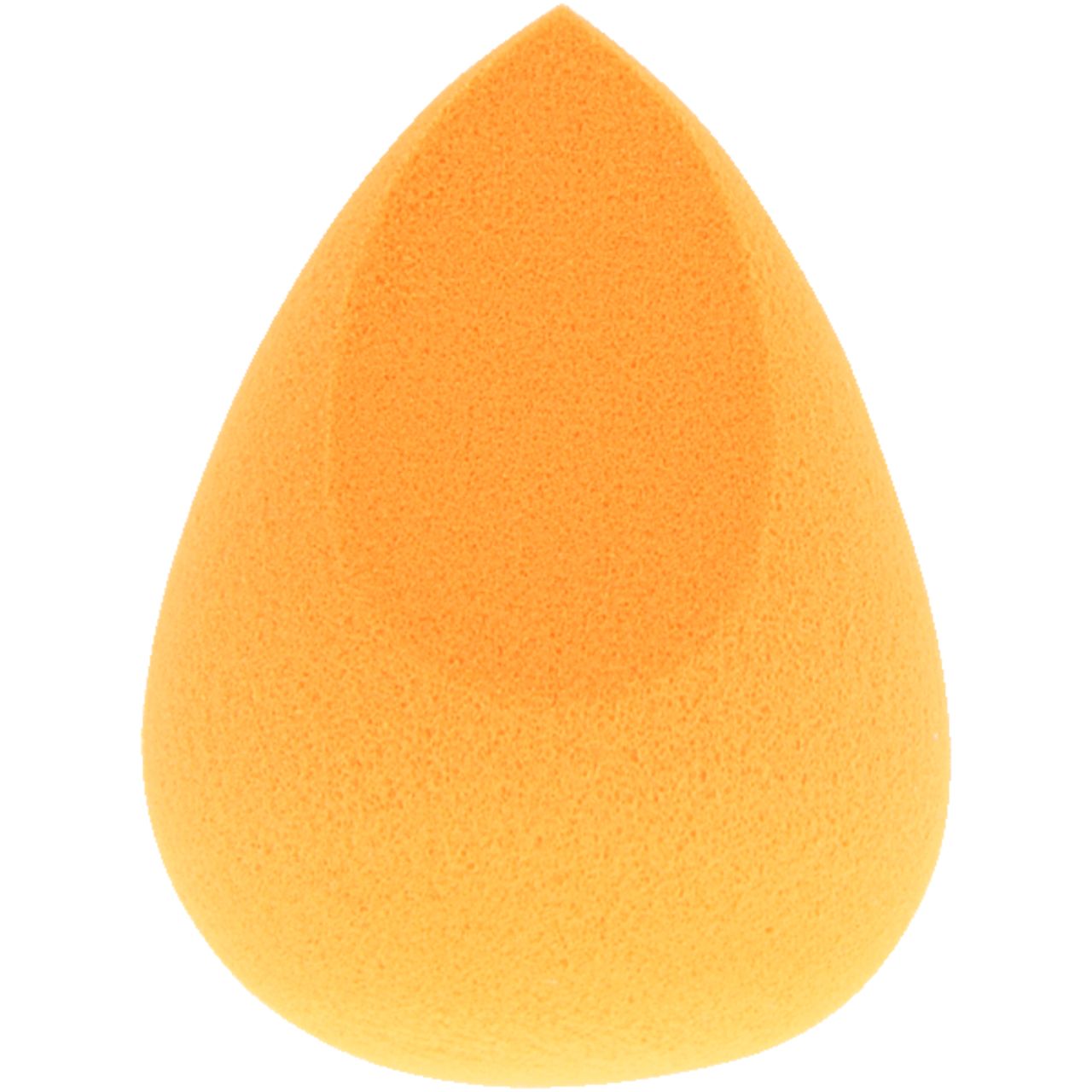 Make-up Blender, orange, tropfenförmig. Latexfrei. Marke: Barbara Hofmann.