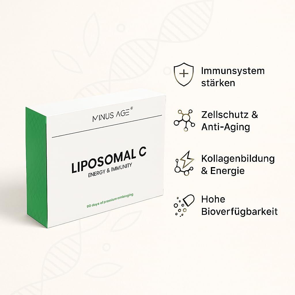 Minus Age Liposomales Vitamin C  Immunsystem Kapseln