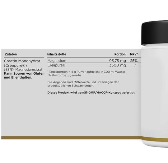 HBN Supplements - Creatine+ 240 g Pulver