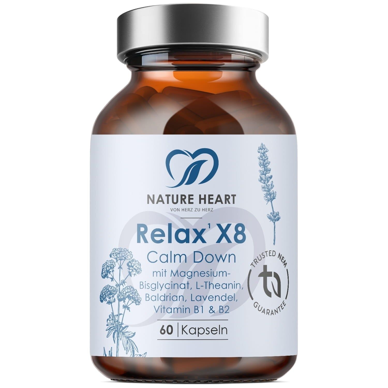 Nature Heart Relax X8 60 St Kapseln