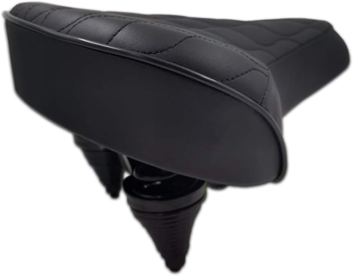 aktivelo Fahrradsattel Damen & Herren, weiche Federung, extra Breit, Bandscheibensattel, 27 x 25 cm