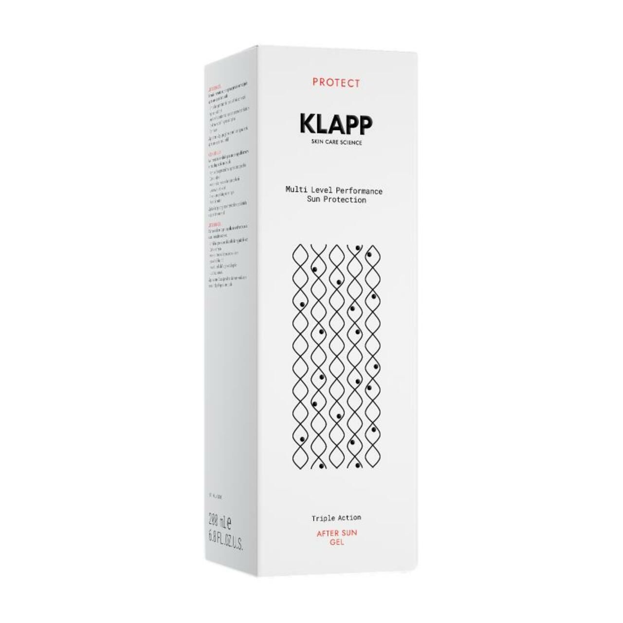 Klapp, Multi Level Performance Sun Protection Triple Action After Sun Gel