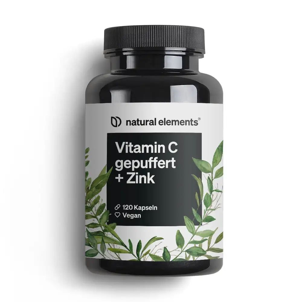 natural elements Vitamin C gepuffert mit Zink