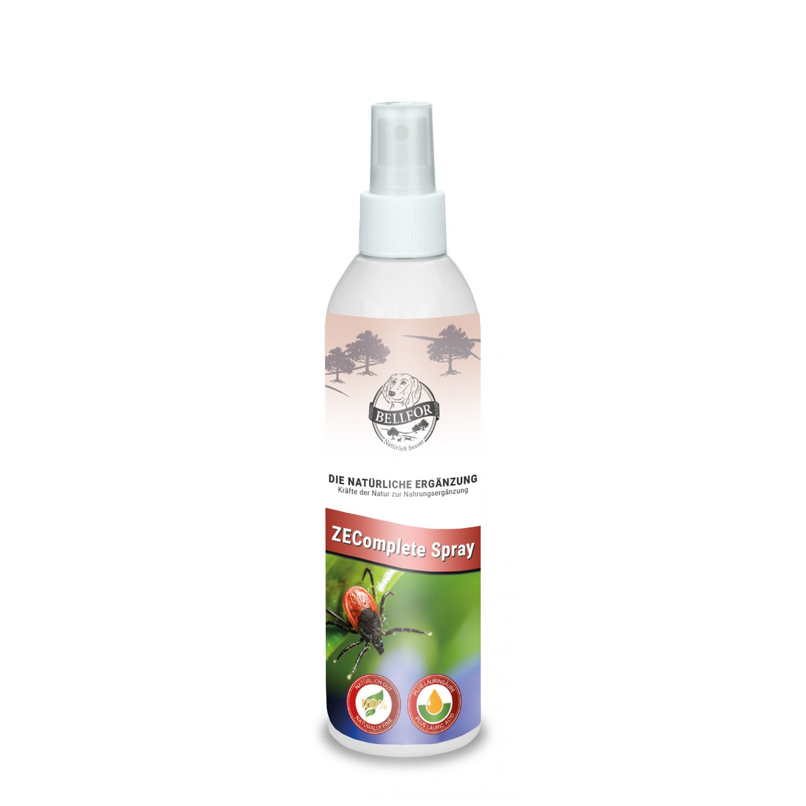 Bellfor ZEComplete natürliches Spray für Hunde Zeckenmittel für Hunde