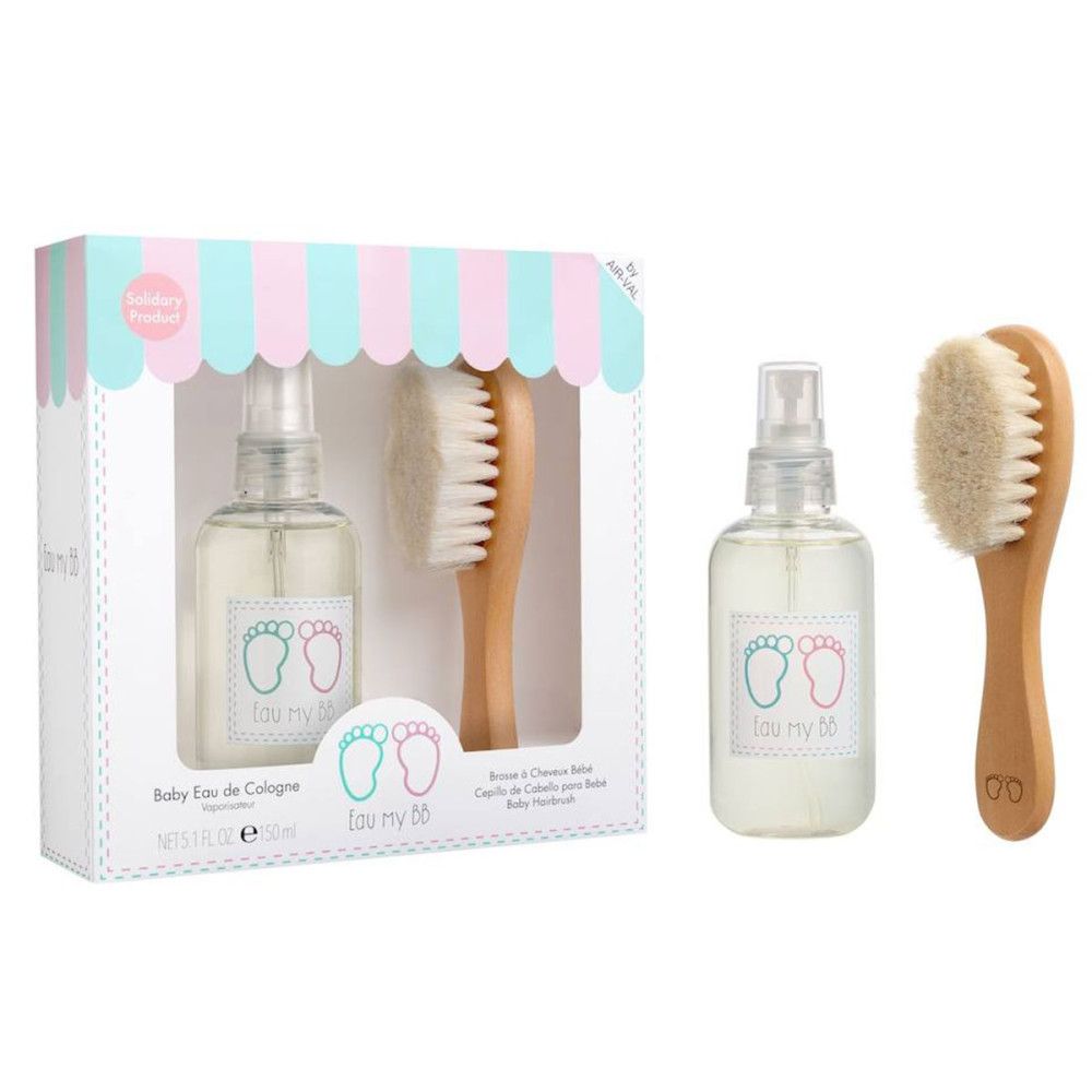 Eau My BB - Eau My Bb Geschenkset - Eau de Cologne 150ml + Haarbürste