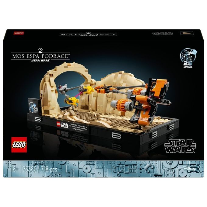 LEGO Diorama Gara degli sgusci su Mos Espa