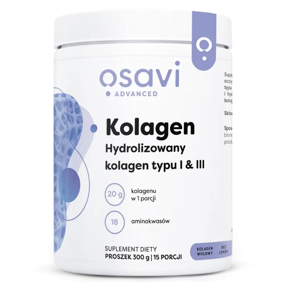 Osavi Kollagenhydrolysat Typ I & Iii, geschmacksneutral 300 g