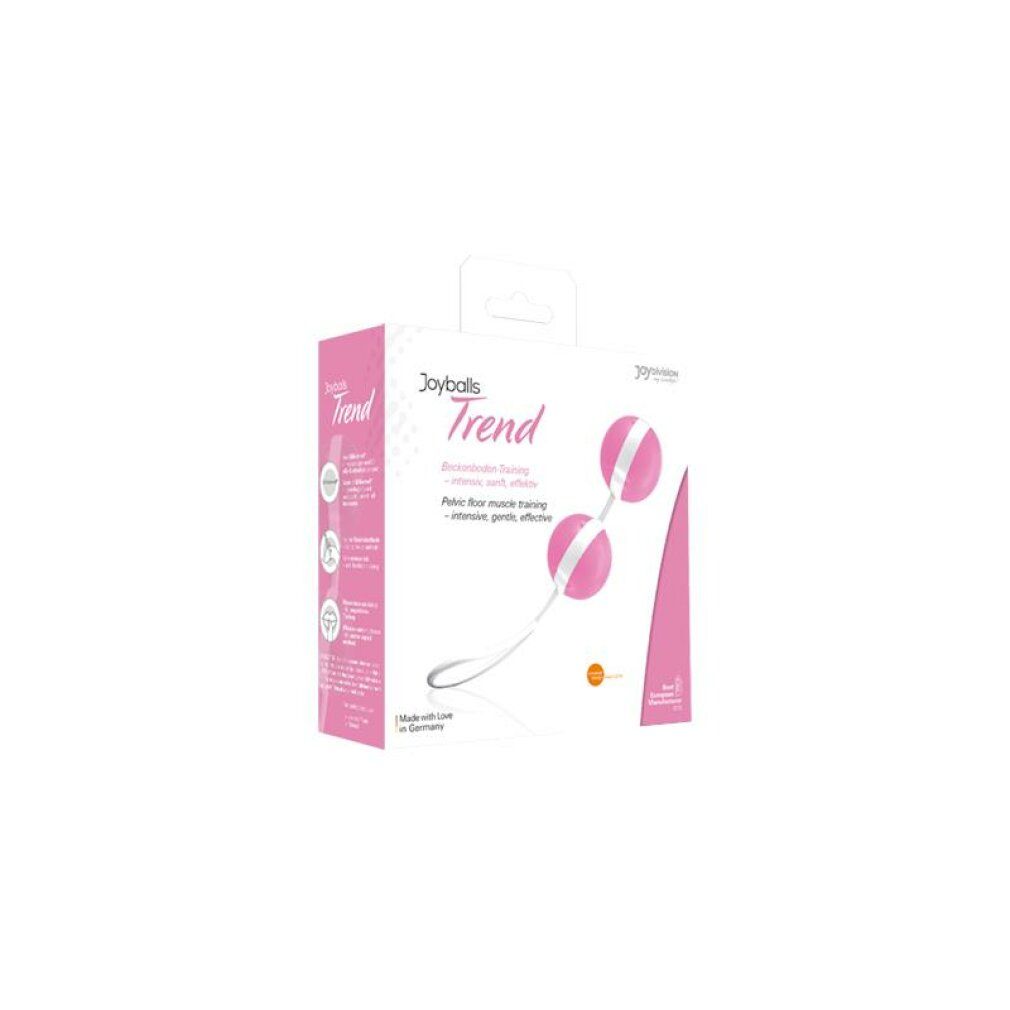 Liebeskugel-Duo "Joyballs Bicolor Pink" | Vaginalmuskel Training starker Beckenboden | Joydivision