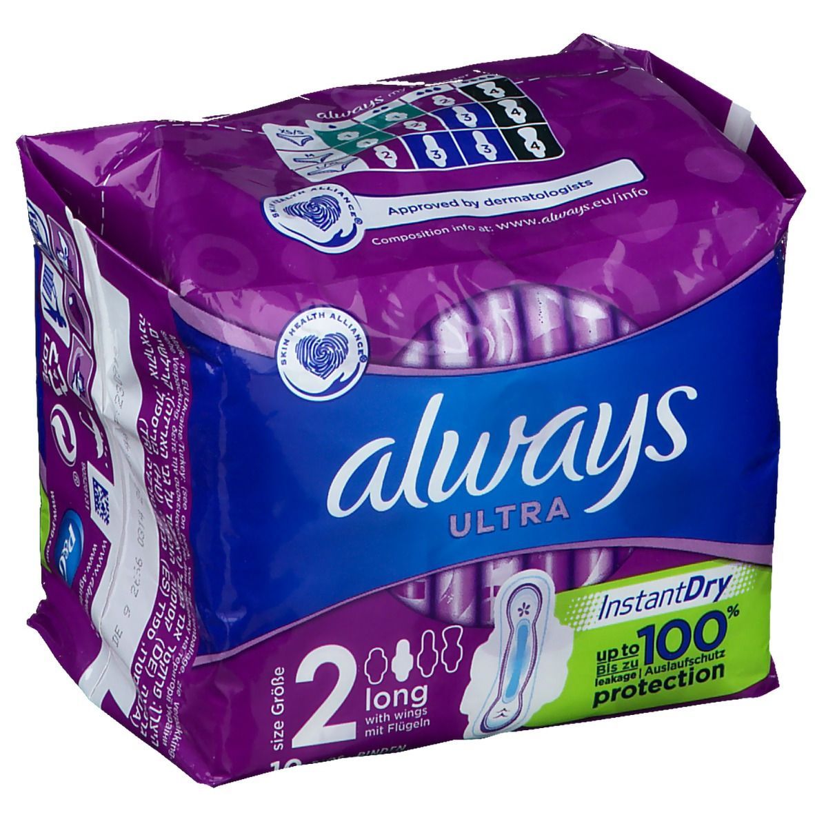 Always Ultra Long Plus mit Flügeln