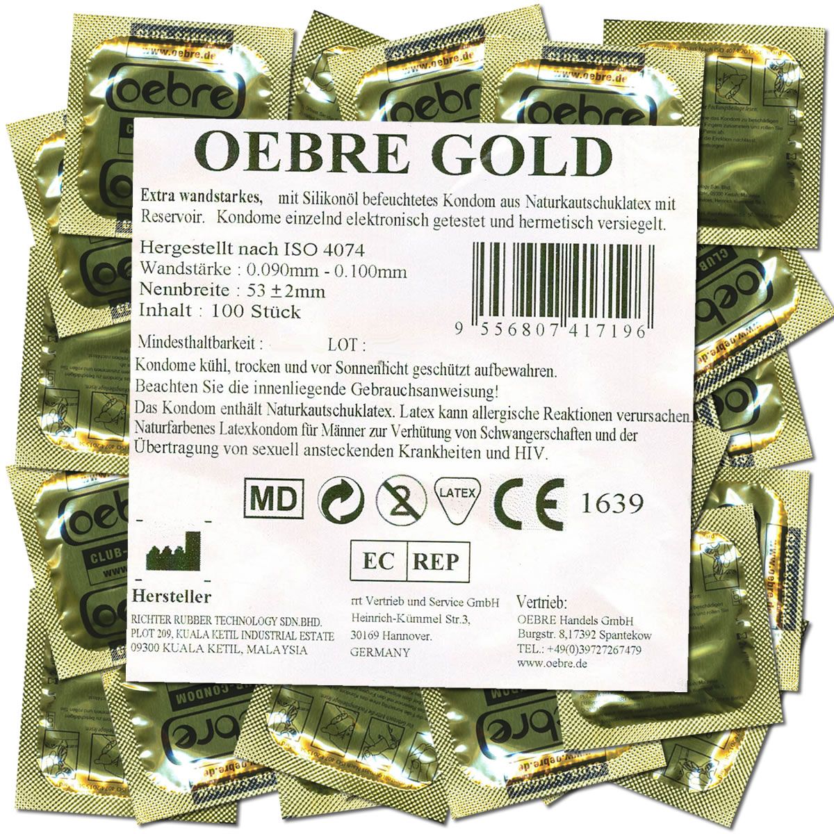 Oebre CLUB-Condom *Gold*