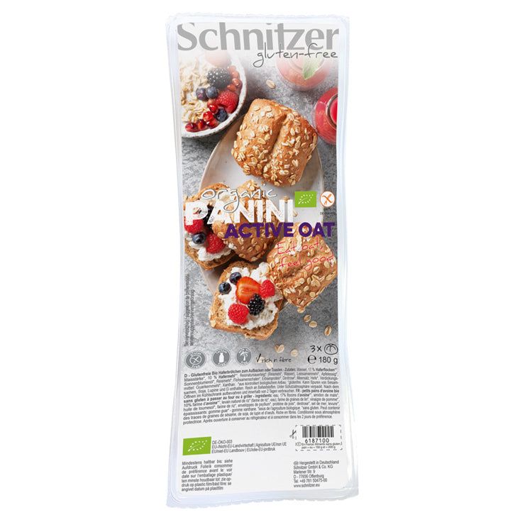 Schnitzer Panini Active Haferbrötchen glutenfrei