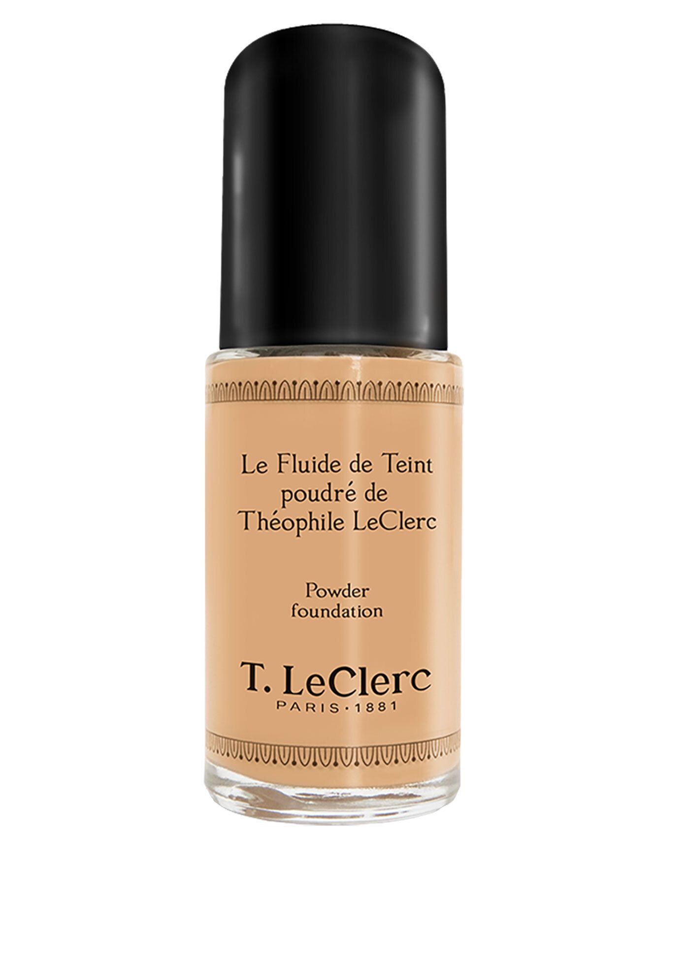 T. LeClerc Fluide Teint Poudre 04 Beige Abricote Mat 30ml 30 ml Make up