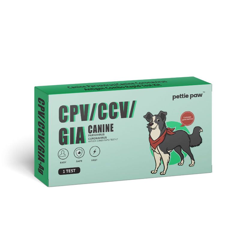 Tester - Parvovirus, Coronavirus & Giardia Antigen-Kombitest für Hunde (Hund)