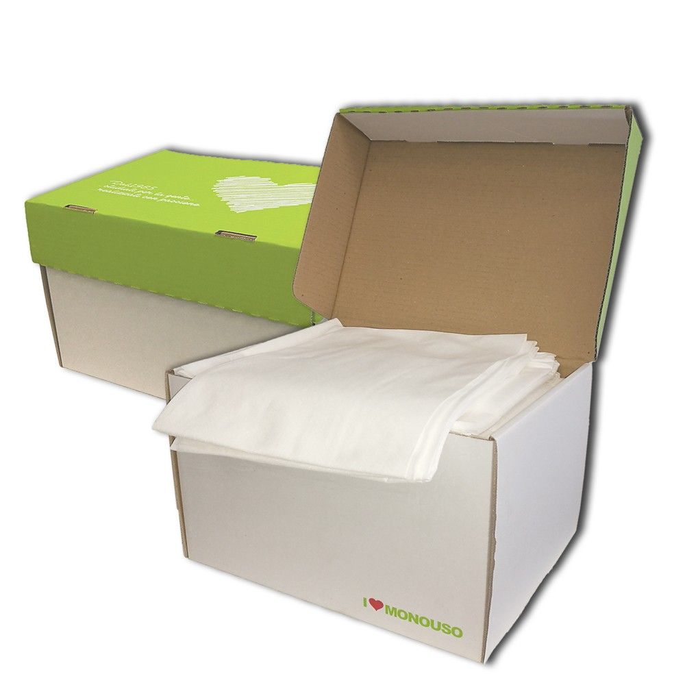Medical Sud Asciugamani Monouso Assorbenti In Viscosa cm 40 x 80