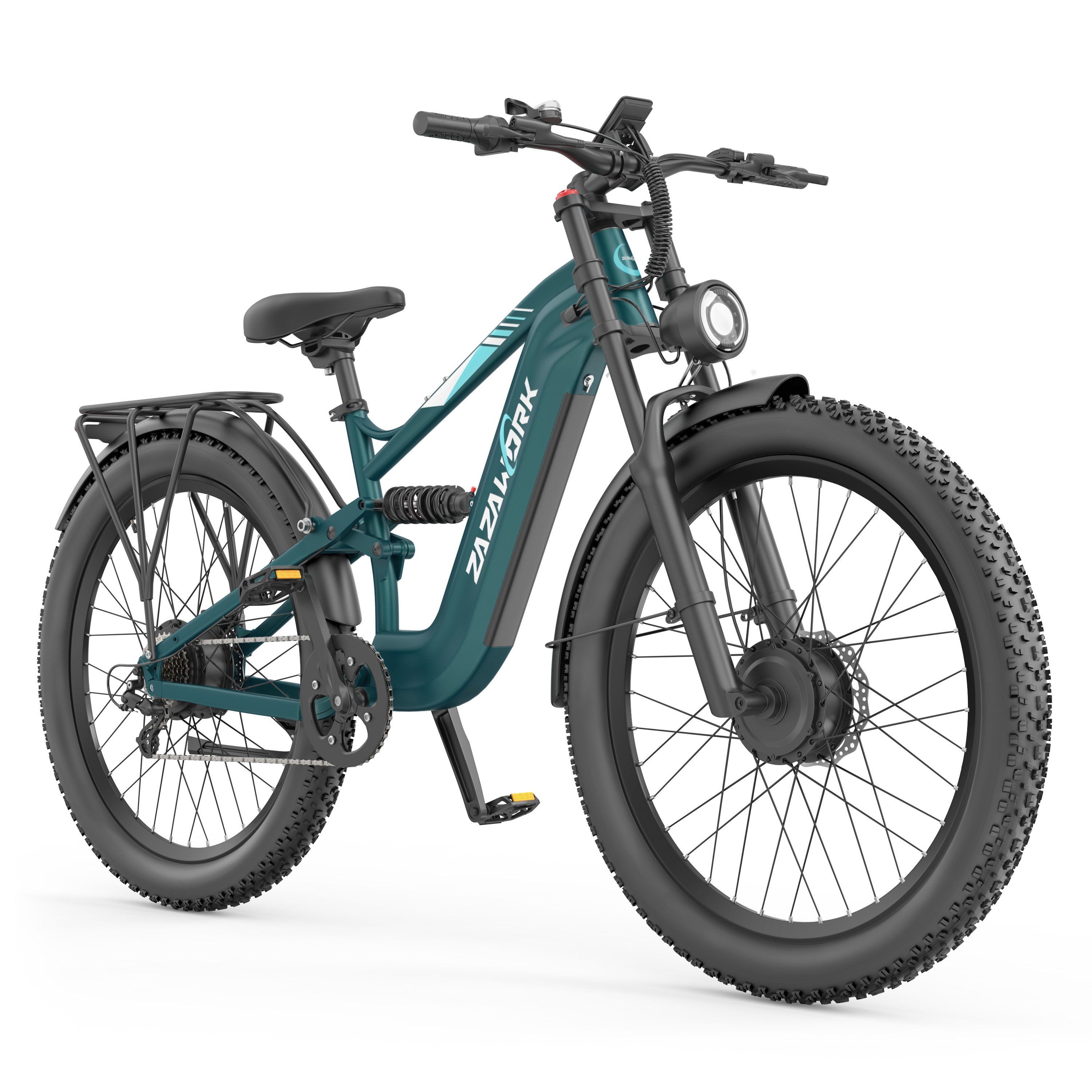 ZAZAWORK CF500 PRO Bicicletta elettrica fuoristrada con batteria da 48