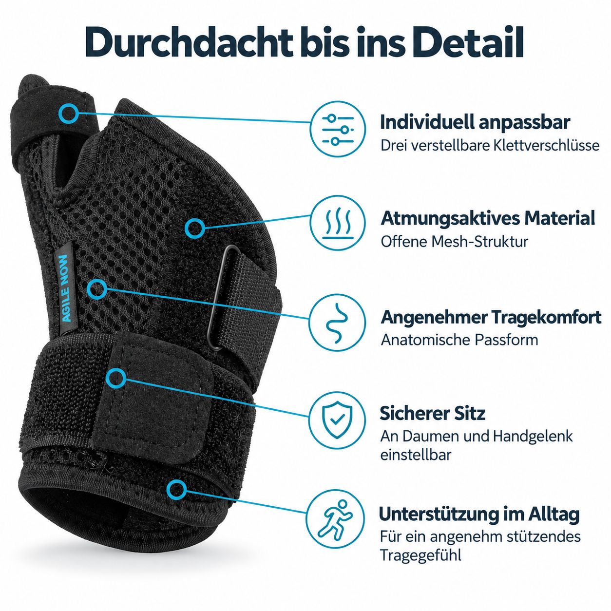 AGILE NOW Daumenbandage