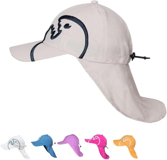 iQ-UV Sonnenschutz Cap mit Nackenschutz LFS 50+