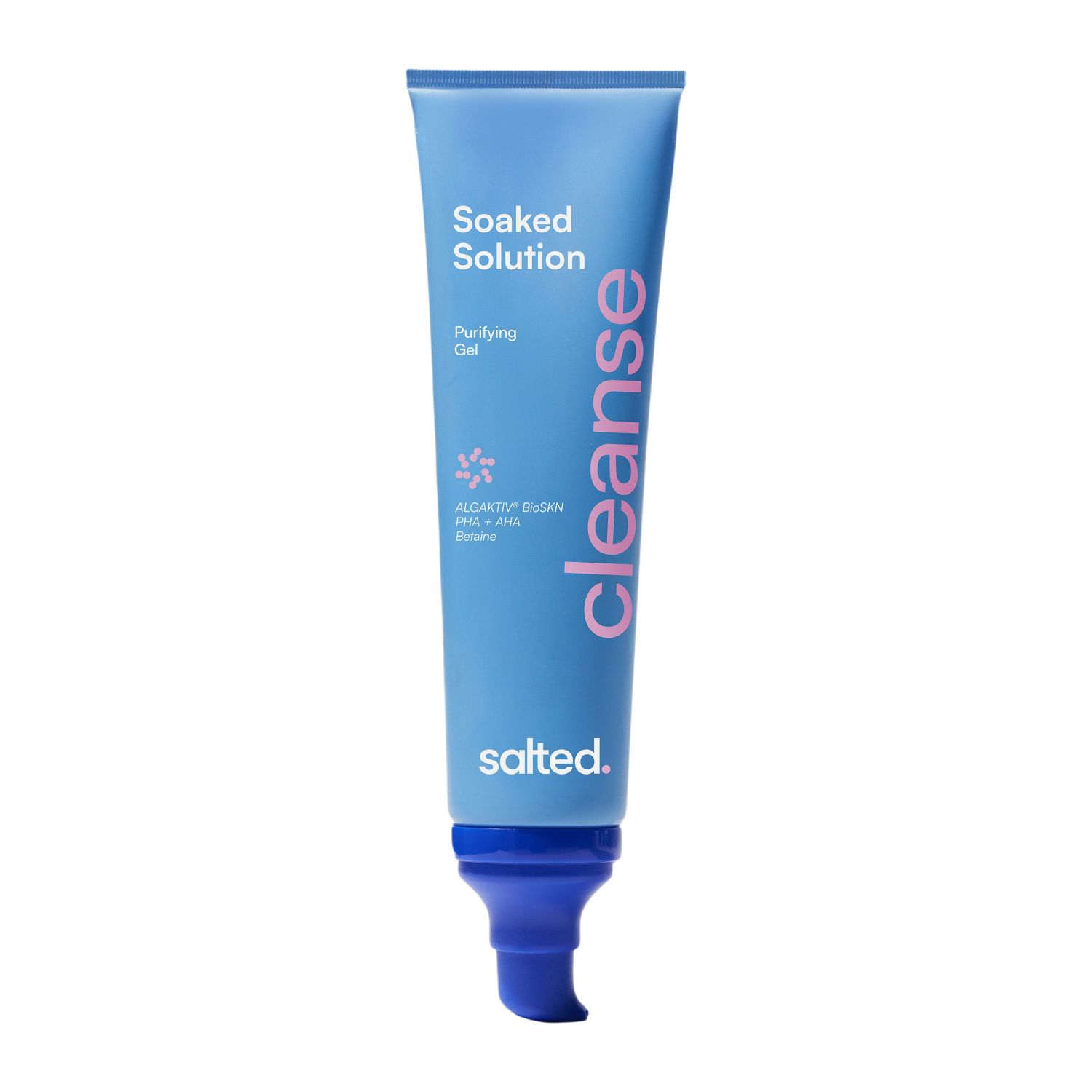 salted Klärendes Reinigungsgel Soaked Solution ohne Duft Frangrance-Free 1 l Gesichtsmilch