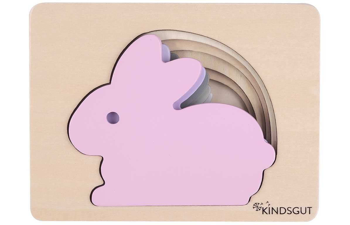 Kindsgut Tier-Puzzle Hase
