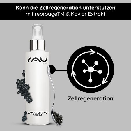 RAU Cosmetics Caviar Lifting Serum - Anti-Aging-Konzentrat für reife & trockene Haut