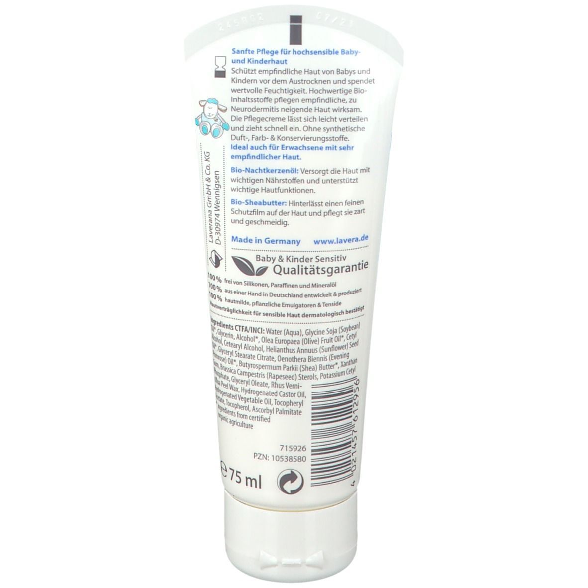 lavera Baby & Kinder Sensitiv Pflegecreme