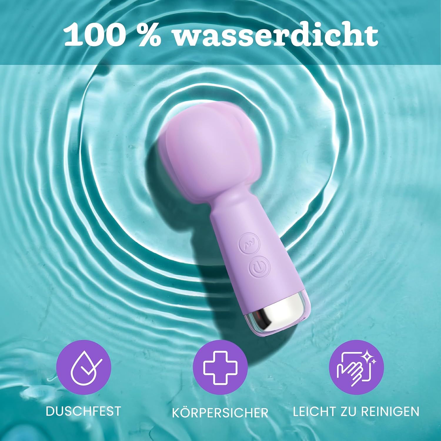 Oliver James Mini Vibrator Flieder