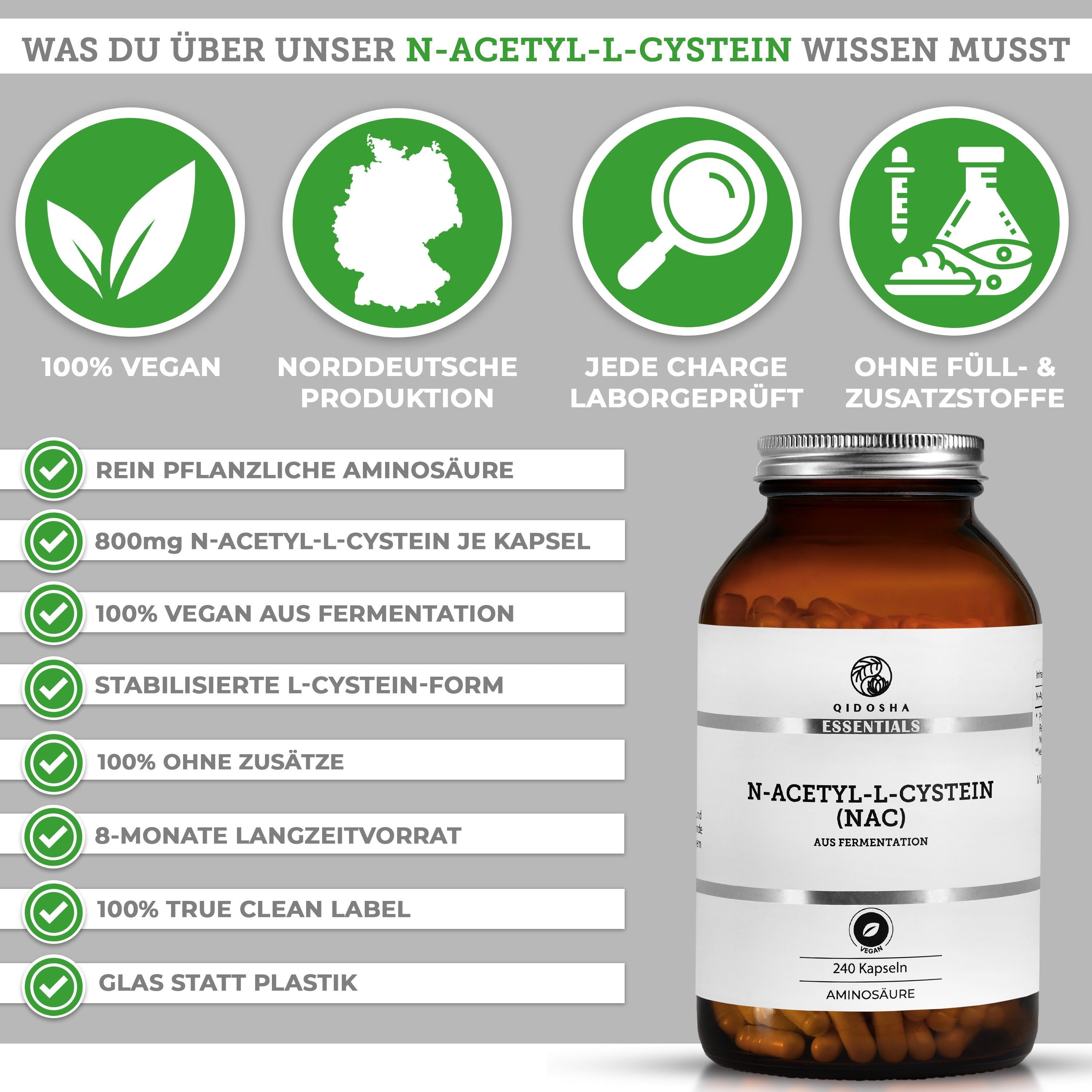 QIDOSHA® N-Acetyl-L-Cystein (NAC)