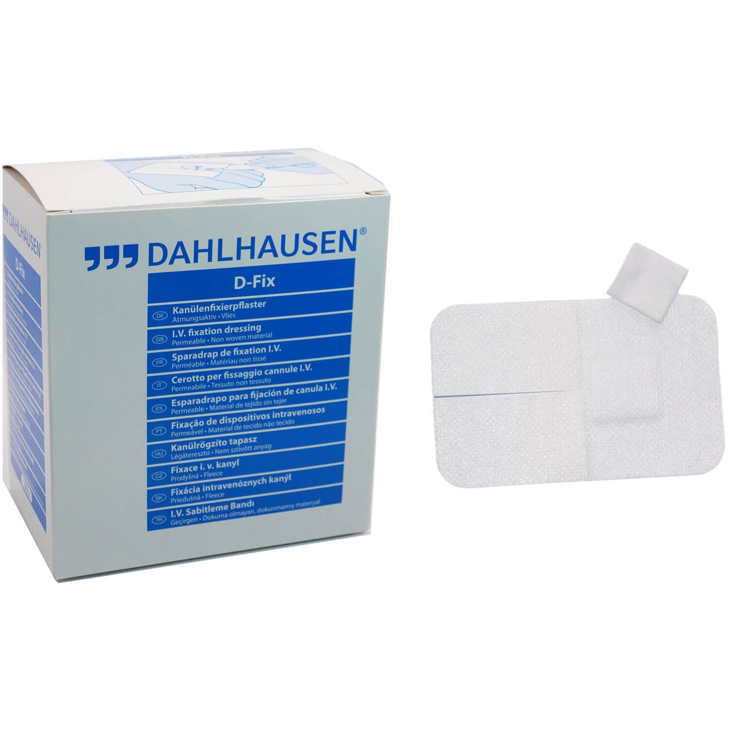 Dahlhausen Kanülenfixierpflaster D-Fix