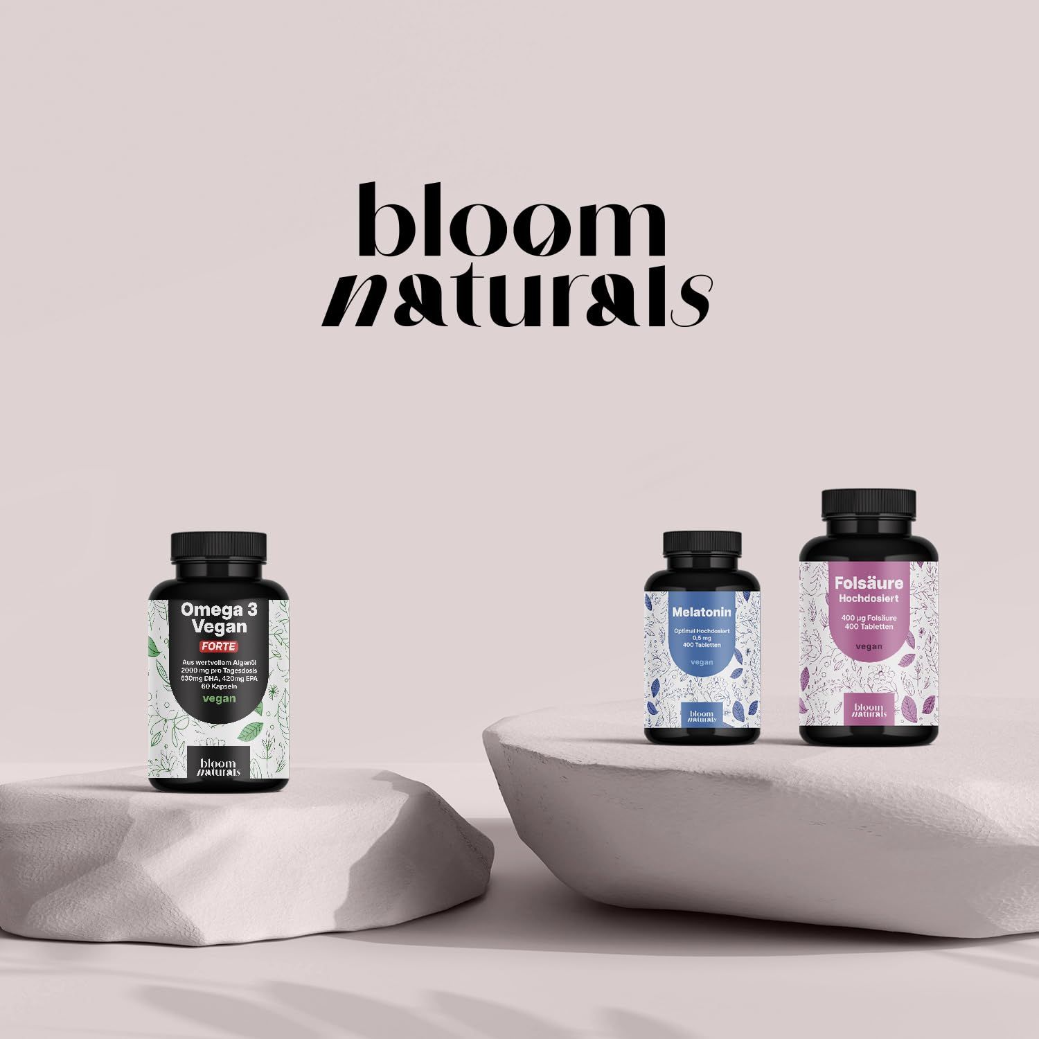 Bloom Naturals Omega 3 Kapseln
