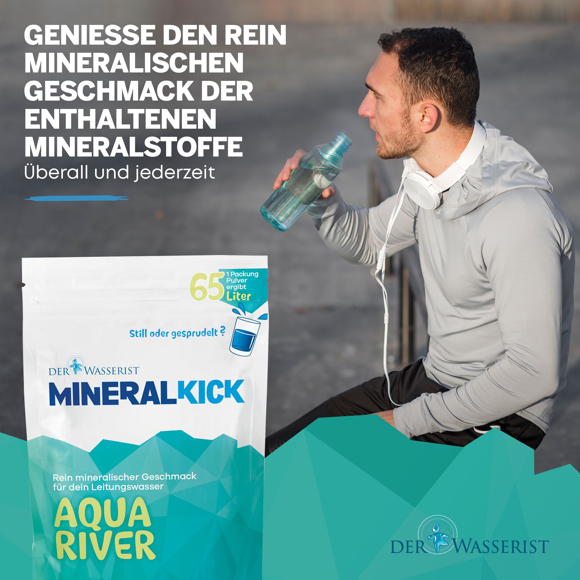 Der Wasserist MineralKICK AQUA RIVER