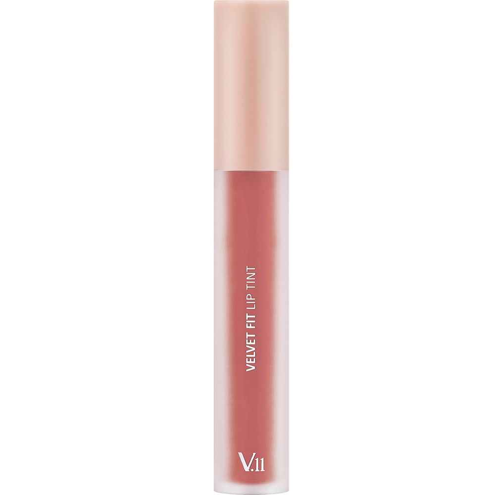 VILLAGE 11 FACTORY Velvet Fit Lip Tint Neutral Beige Liquid Lipstick