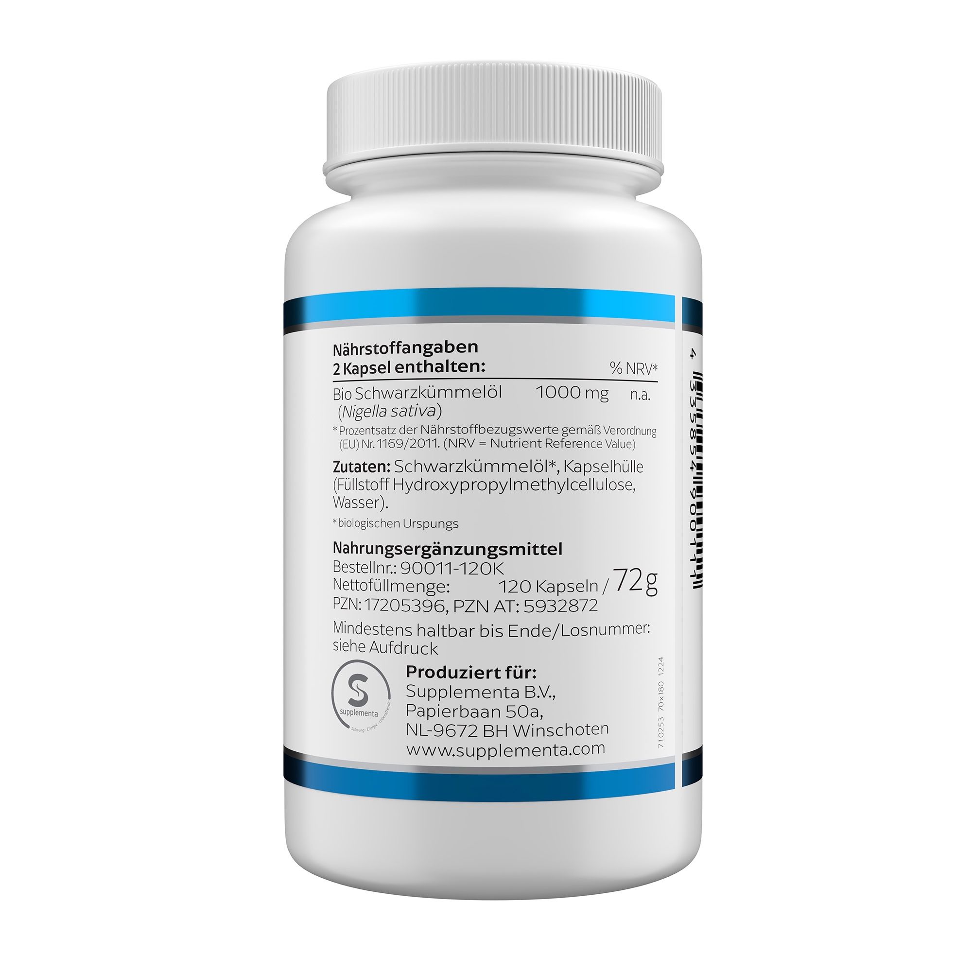 Klean Labs Schwarzkümmelöl 500 mg vegan