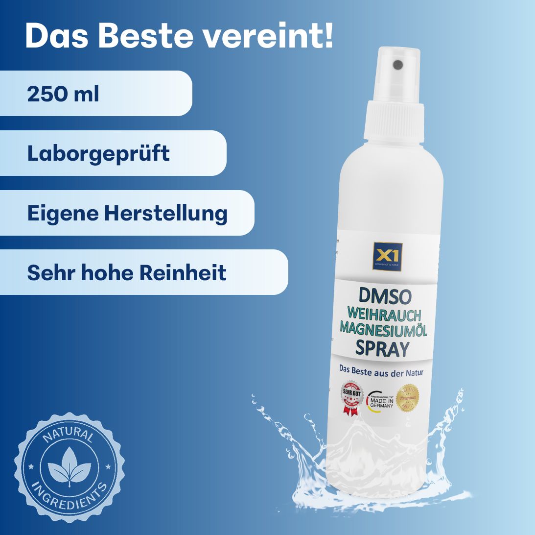 X1 DMSO Weihrauch Magnesiumöl Spray