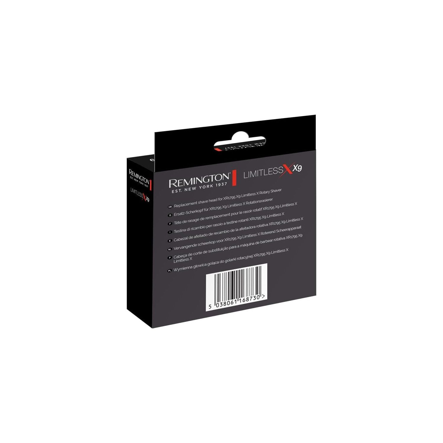 REMINGTON Scherkopf SPR-X9O für Rasierer XR1795 X9 Limitless Ersatz Rasierkopf