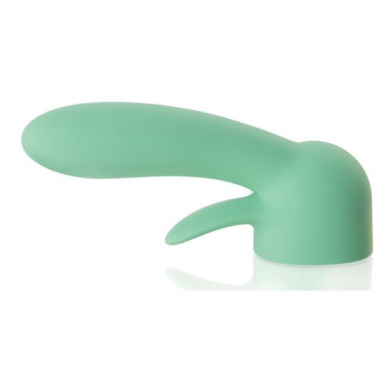 Lumunu Mini Wand Massager Kraftprotz (blau) + 3 Aufsätze