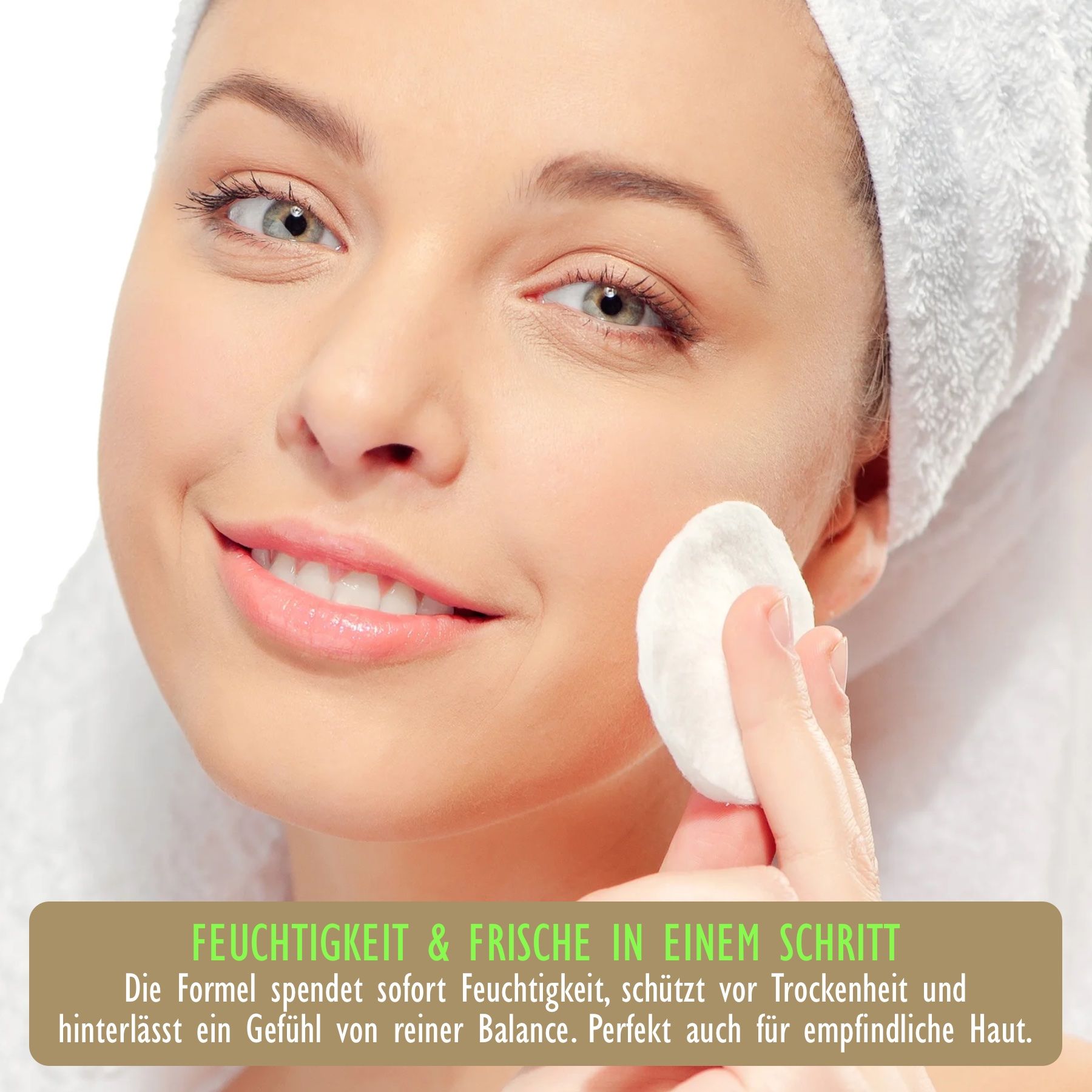 Hello Nature Make-up-Entferner Mizellenwasser  Cleanser Hanföl für Gesichtsreinigung