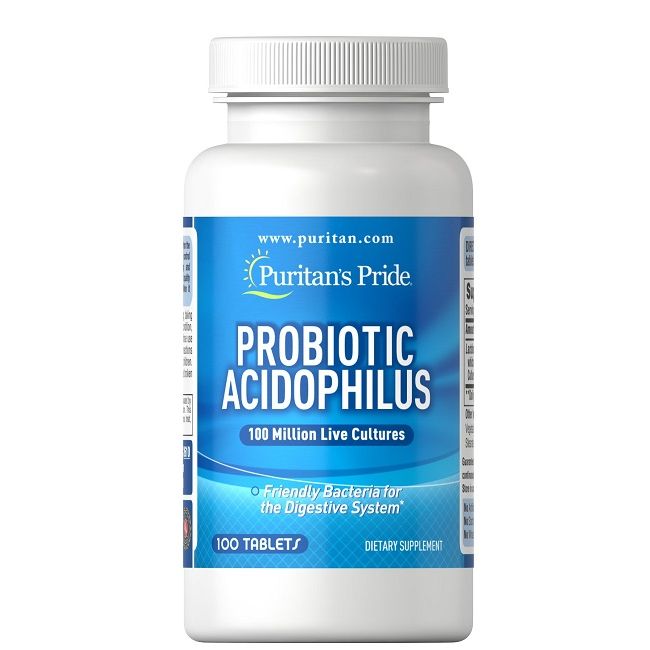 Puritan's Pride Probiotische Acidophilus 100 Pc