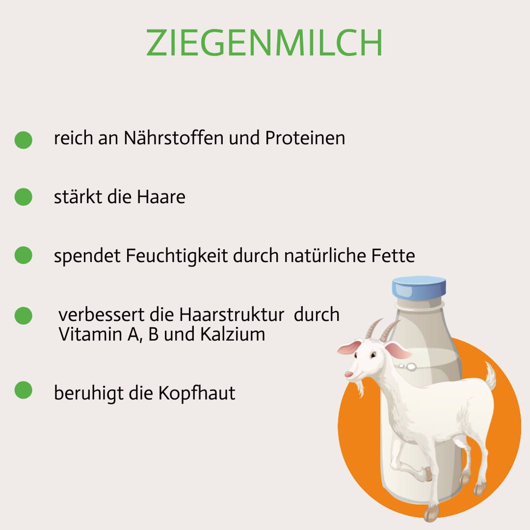 Savion Bio Haarseife Ziegenmilch für trockene und empfindliche Kopfhaut
