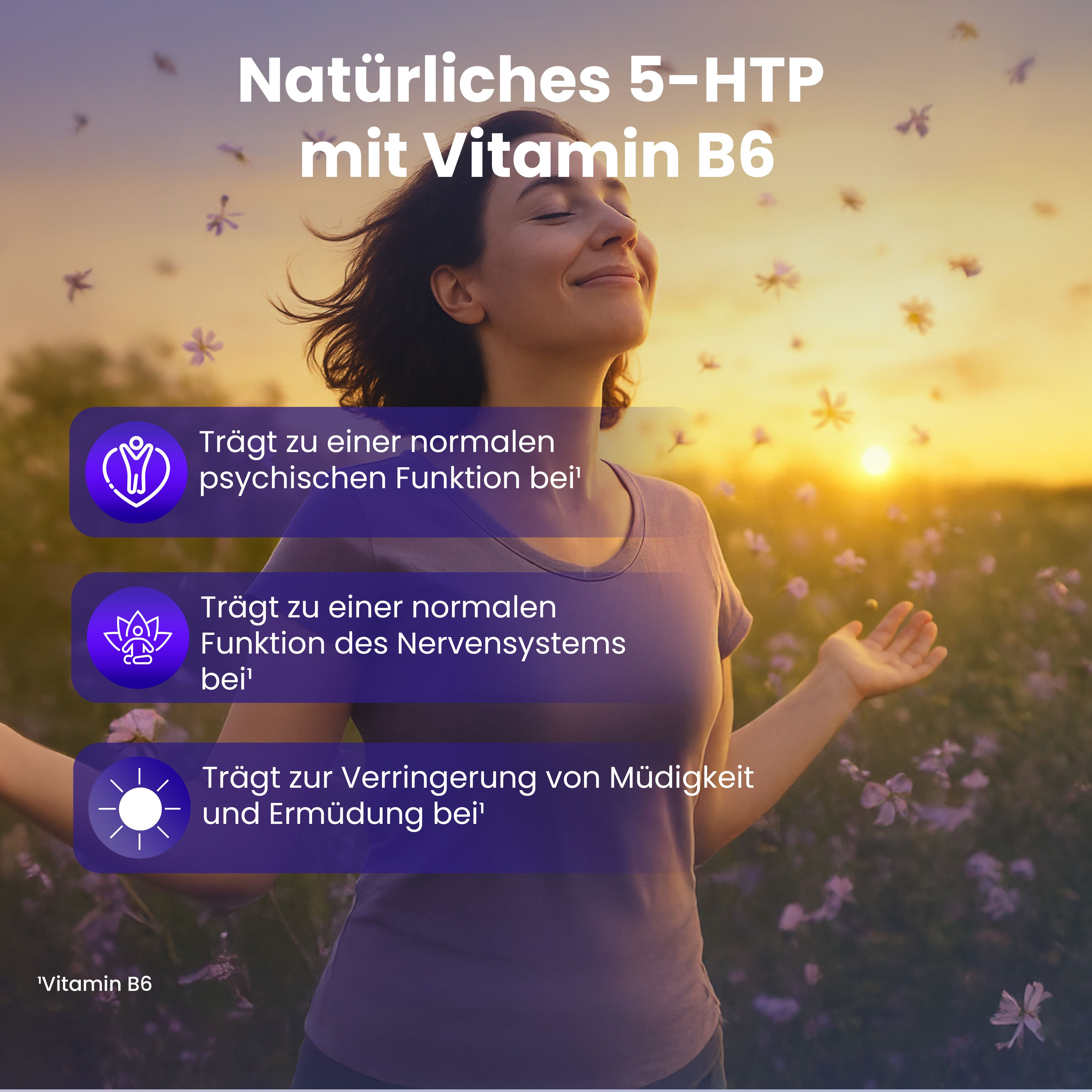 supplenatura Rheinland® 5-HTP mit Vitamin B6