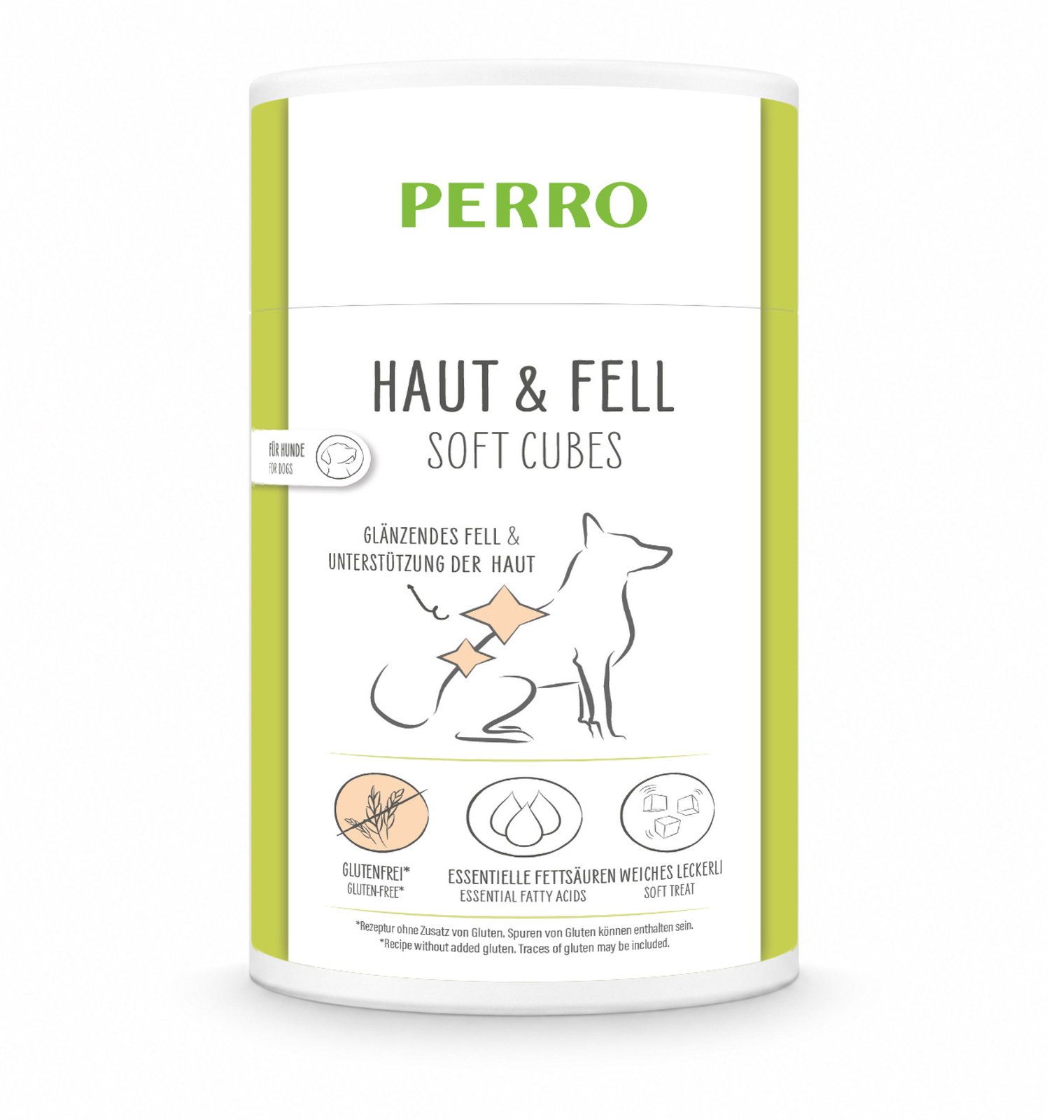 Perro Soft Cubes - Haut + Fell Hundesnack 240 g Futter