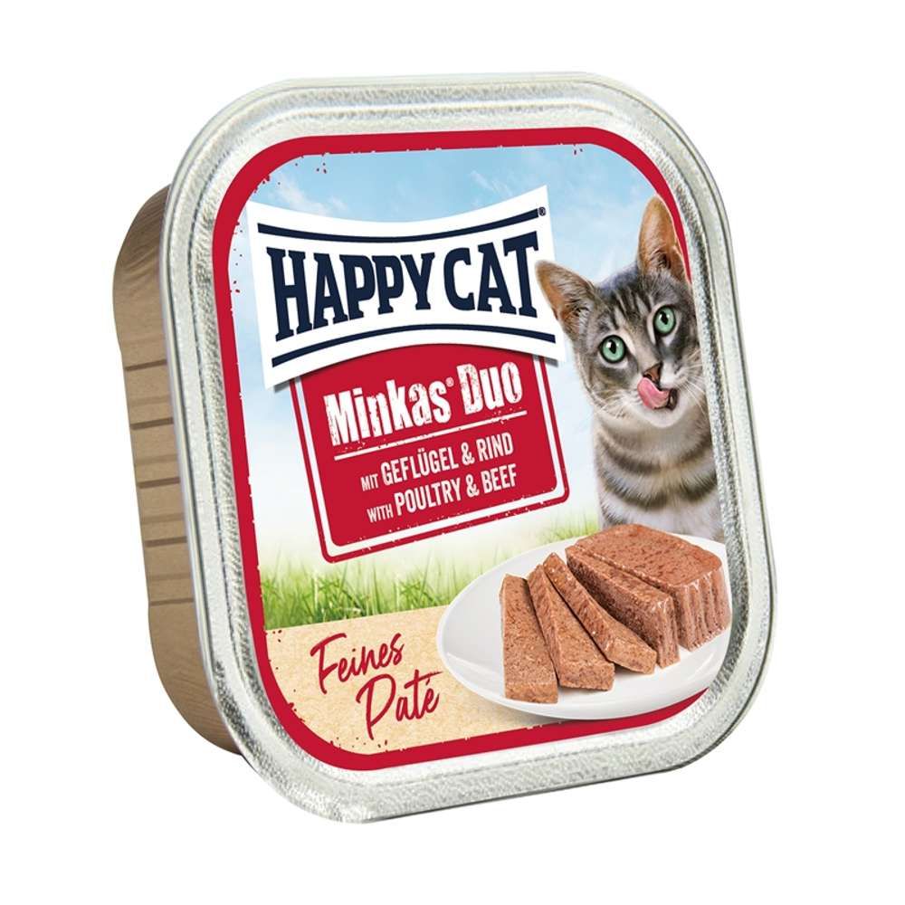 Happy Cat - Schale Minkas Duo Paté 1,6 kg