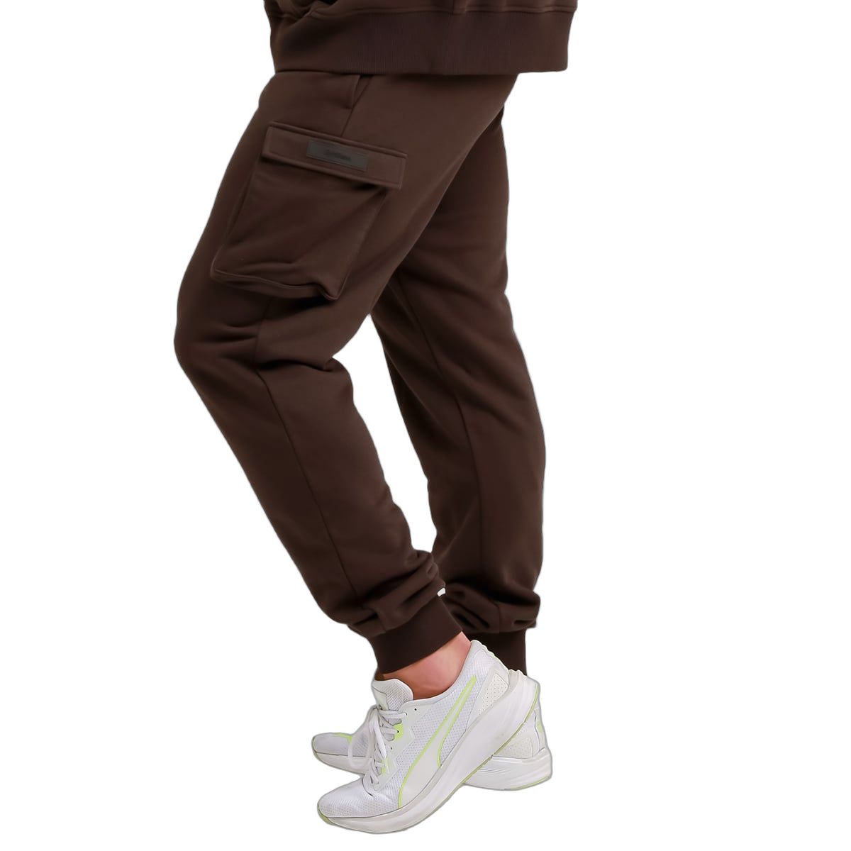 GymBeam Jogginghose Herren regular im Cargo-Stil in Brown