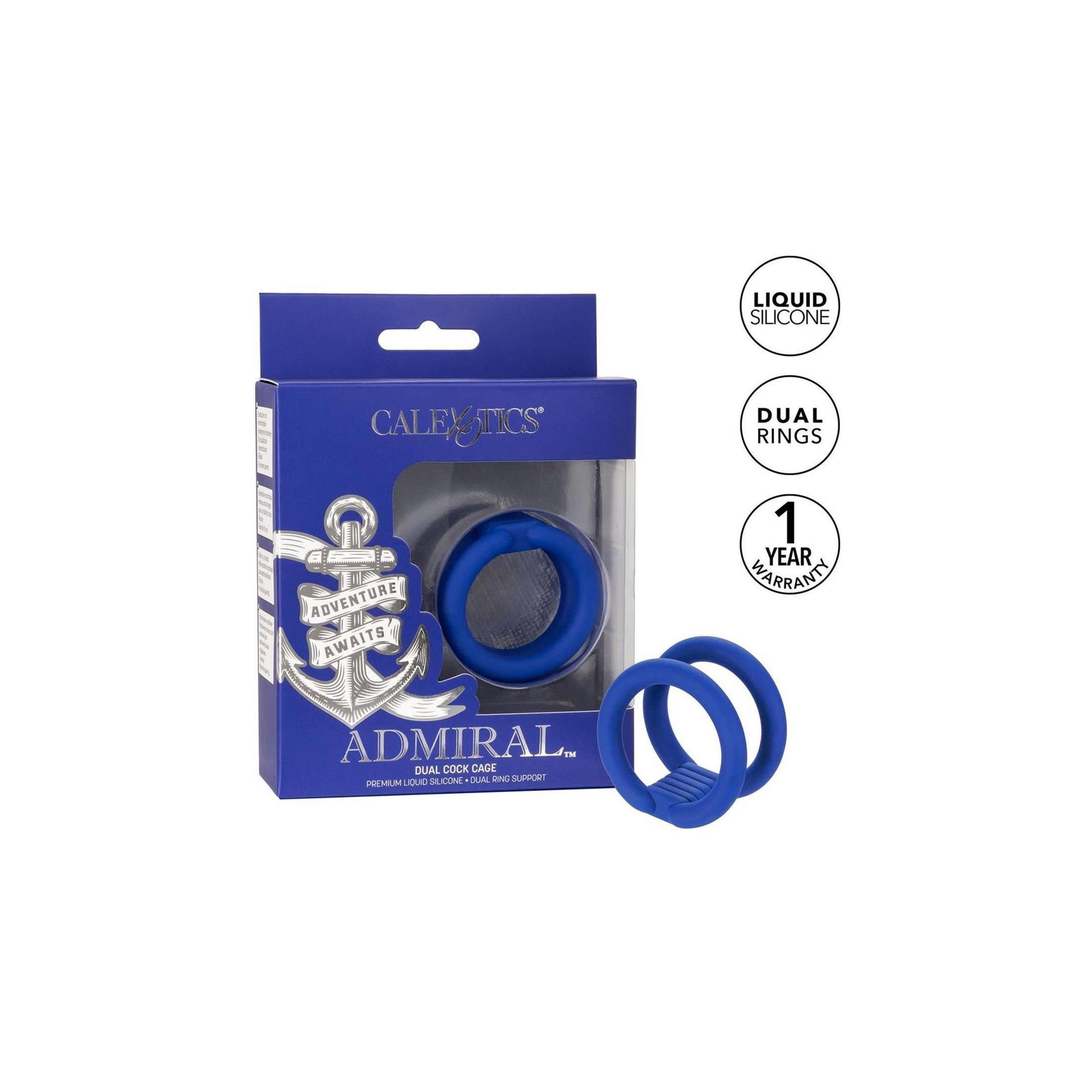 CalExotics - Admiral Dual Cock Cage