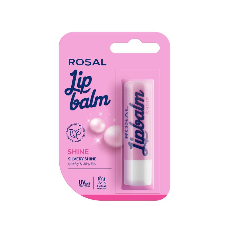 Rosal Lip Balm Shine On – Balsamo labbra nutriente con effetto lucido