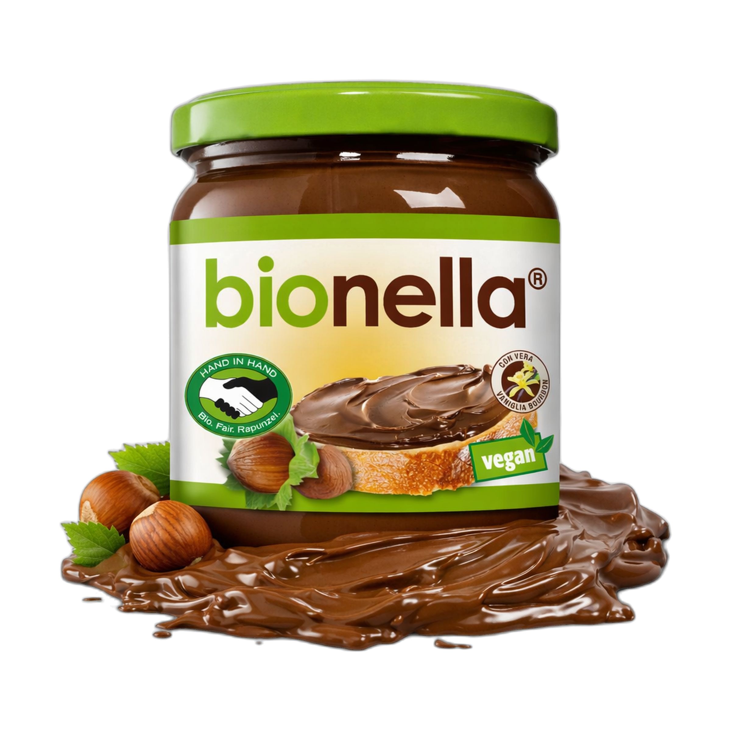 Rapunzel bionella Nussnougat Creme vegan 6 g
