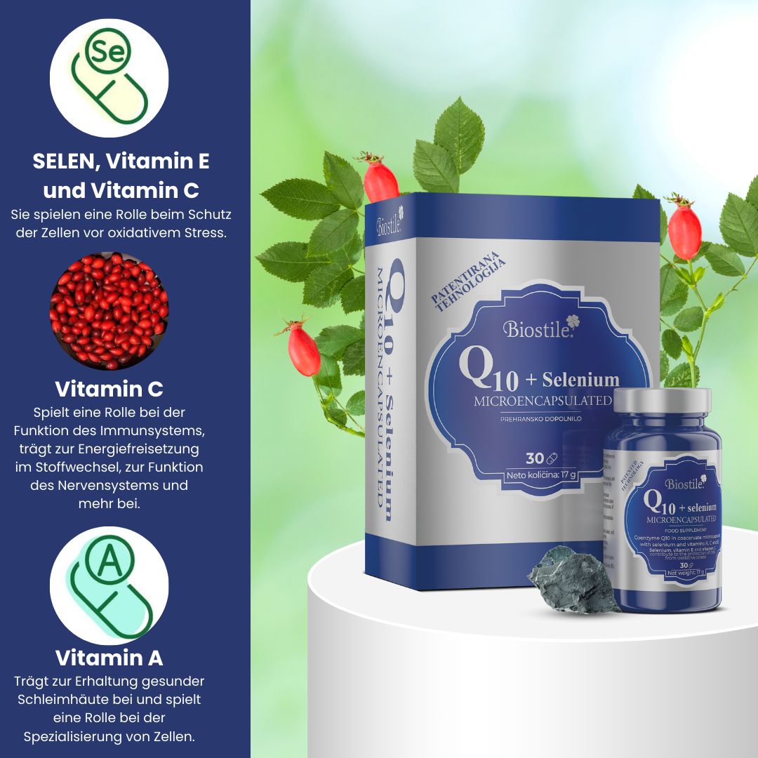 Biostile BMT Q10+Selenium Microencapsulated
