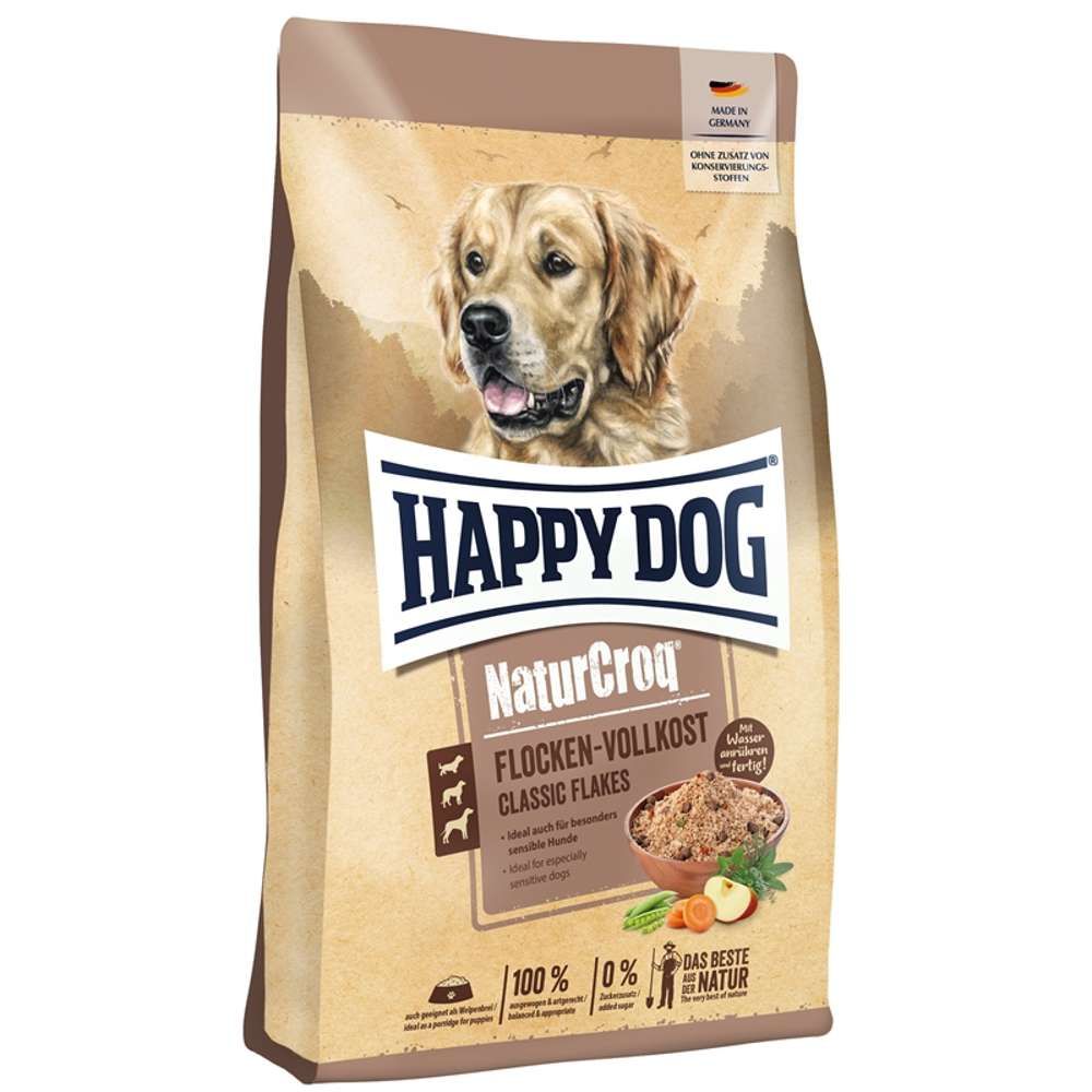 Happy Dog - NaturCroq Flocken-Vollkost 1,5 kg