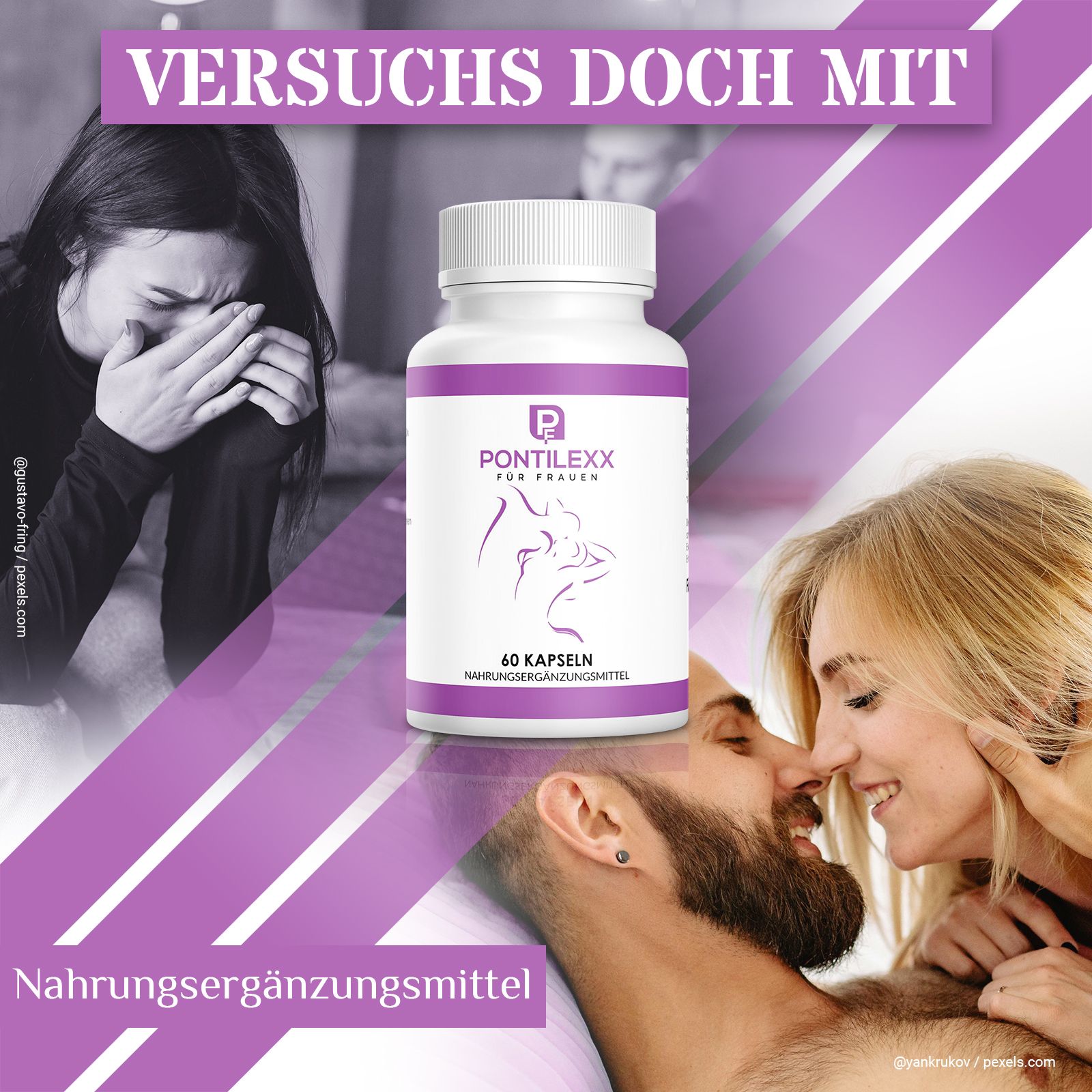 Pontilexx für Frauen | natürliches Nahrungsergänzungsmittel