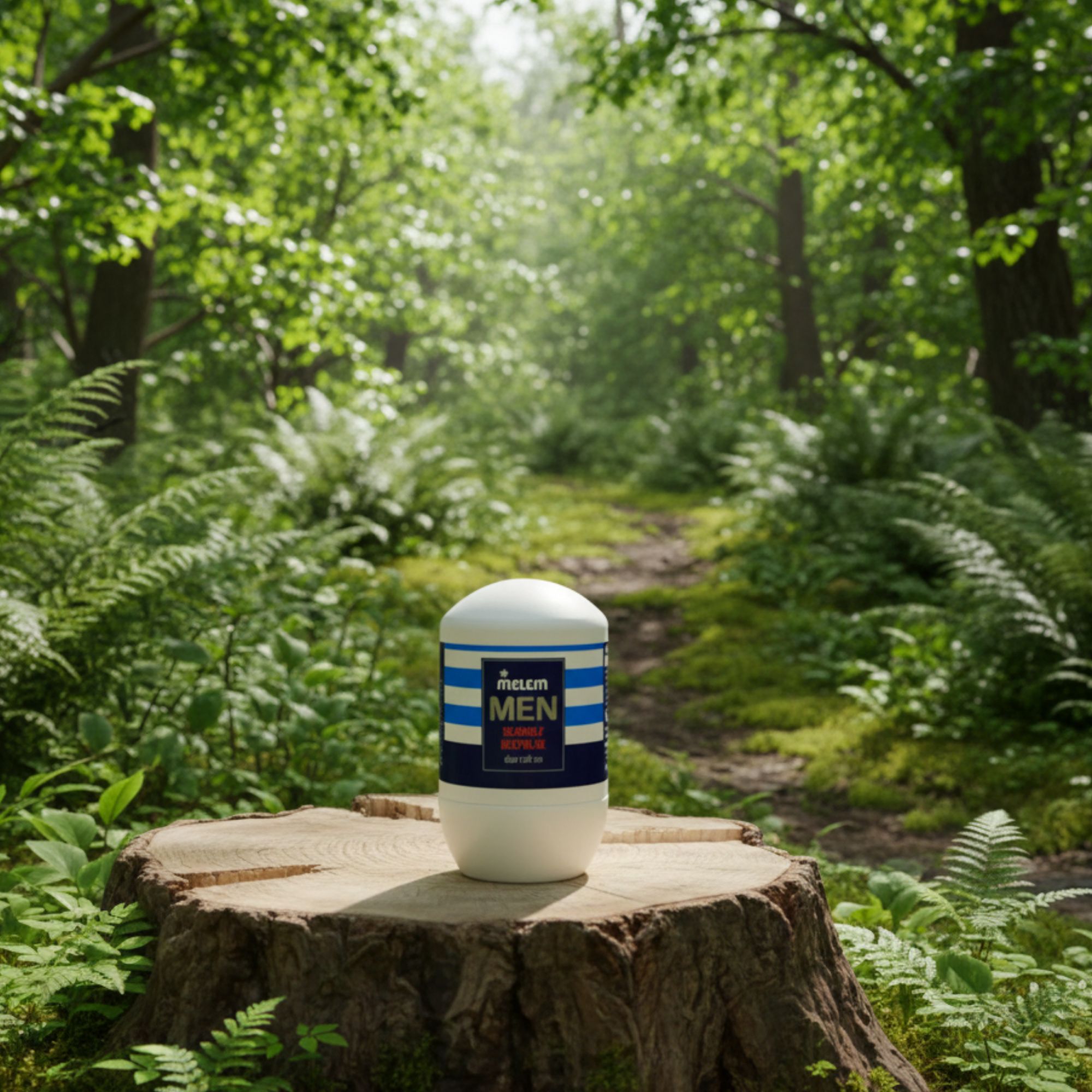 Melem Deo Roll-On Seawolf Deep Blue mit maritim-maskulinem Duft